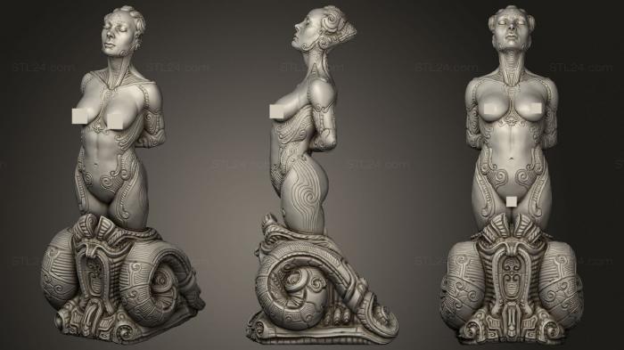 Figurines of girls (Bound 2, STKGL_0638) 3D models for cnc